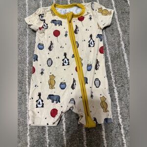 Little crowns and capes Winnie the Pooh shorty